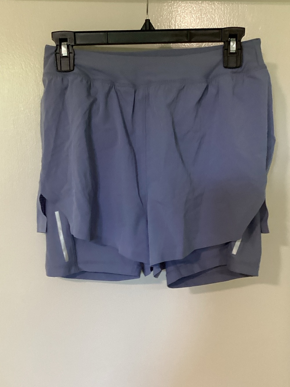Old Navy Lavender-Blue Layered Athletic Shorts - Open to offers